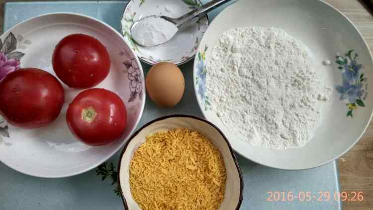 香酥番茄步骤1