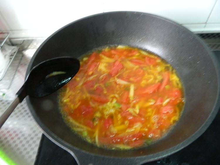 家常素烩饼#新鲜从这步骤5