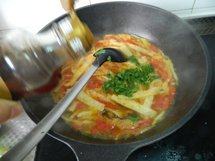 家常素烩饼#新鲜从这步骤9