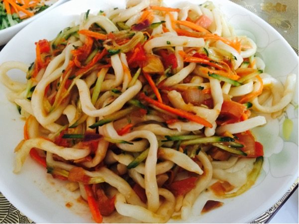 蕃茄杏鲍菇面步骤11