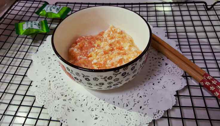 宝宝辅食番茄蛋白卷心步骤6