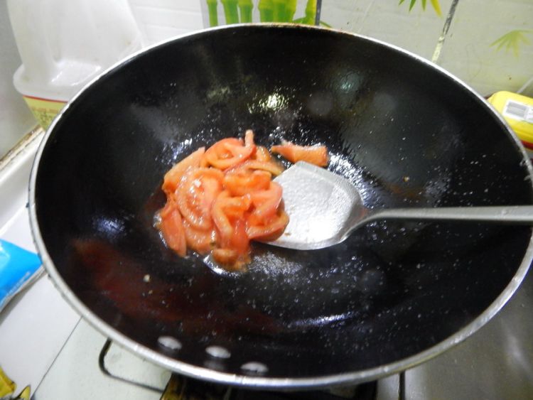 西红柿鸡蛋年糕汤步骤8