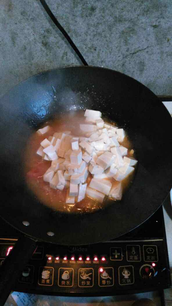 西红柿炖豆腐步骤5