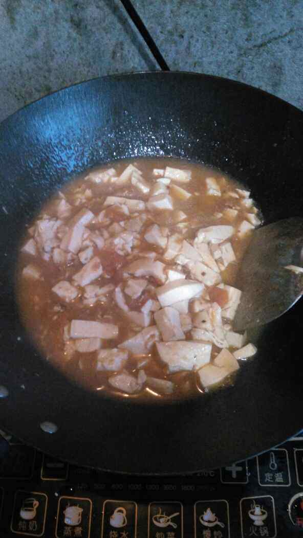西红柿炖豆腐步骤7