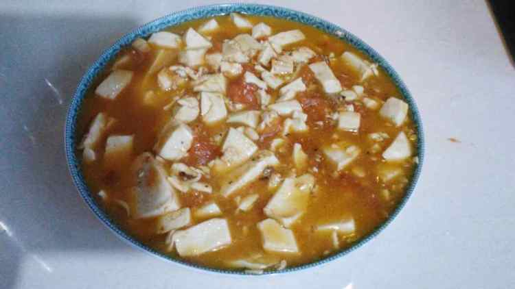 西红柿炖豆腐步骤8
