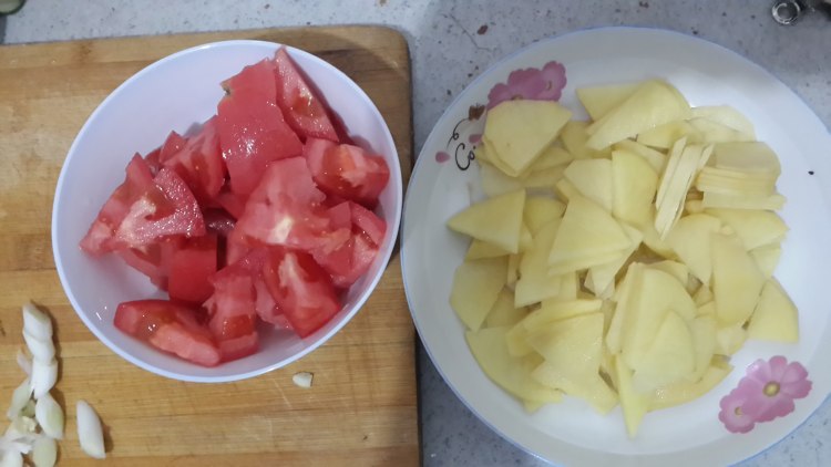 西红柿土豆片步骤2