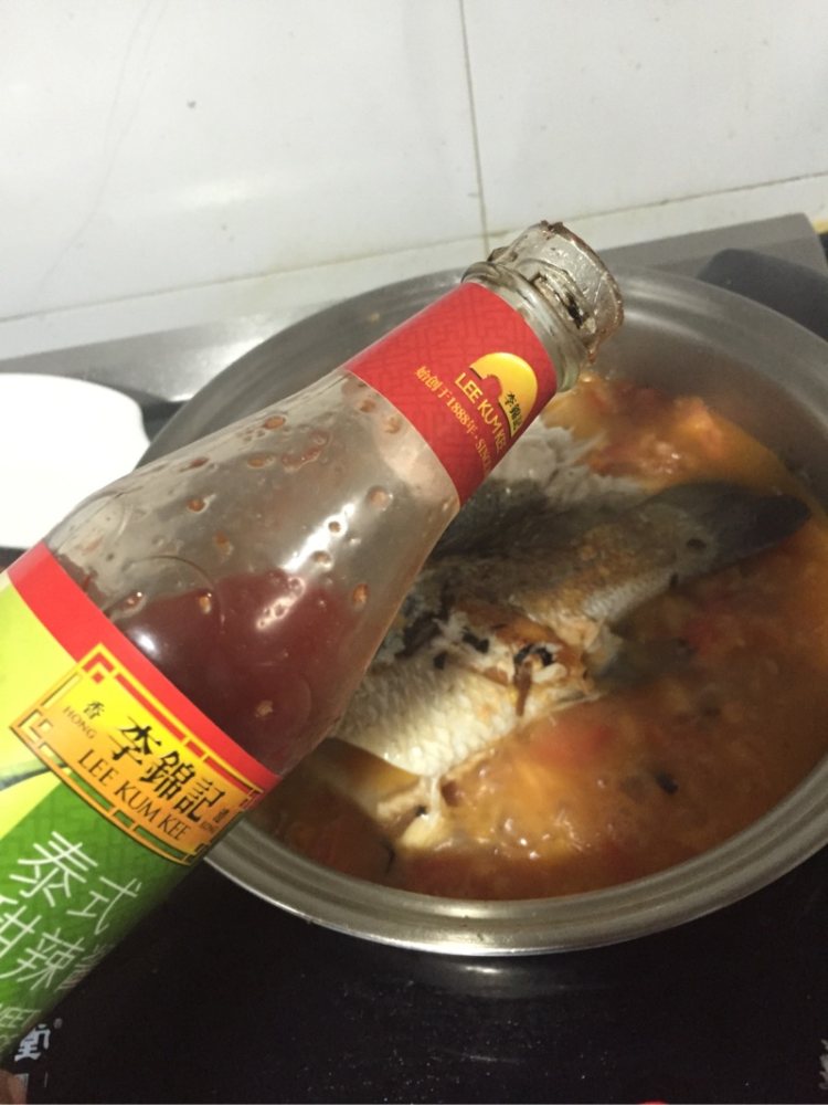 茄汁烧鱼步骤4