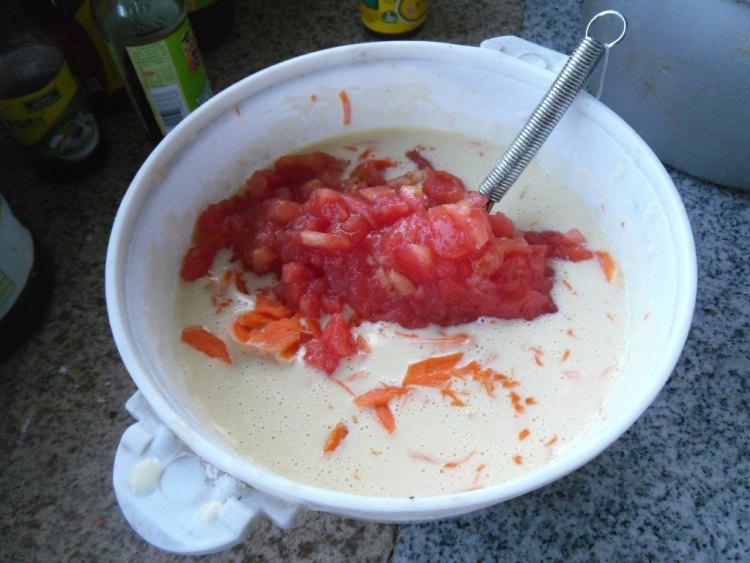 西红柿早餐饼步骤5