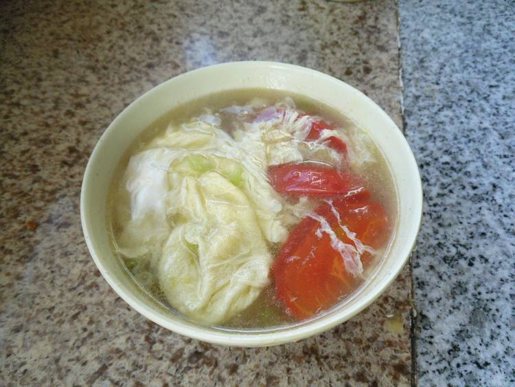 鸡粉蛋花汤步骤10