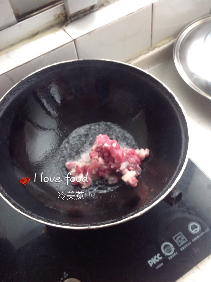 西红柿肉丁打卤面步骤6