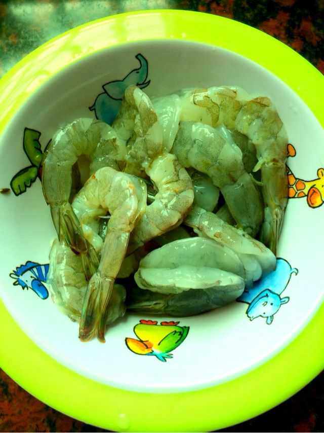 杂蔬虾球步骤2