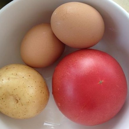 西红柿鸡蛋炒土豆丝步骤1