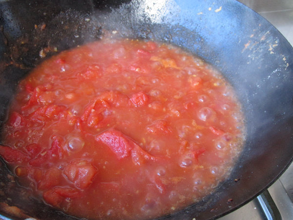 西红柿鸡蛋捞面步骤12