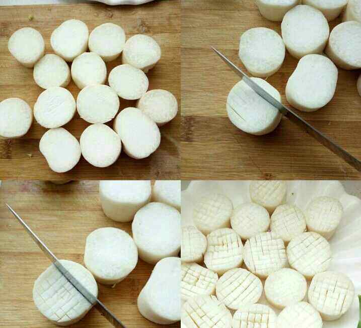 西兰花蚝油杏鲍菇步骤2
