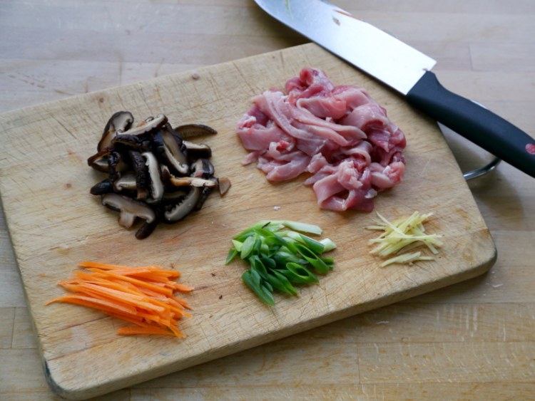 蓝瘦香菇（西兰花瘦肉步骤2