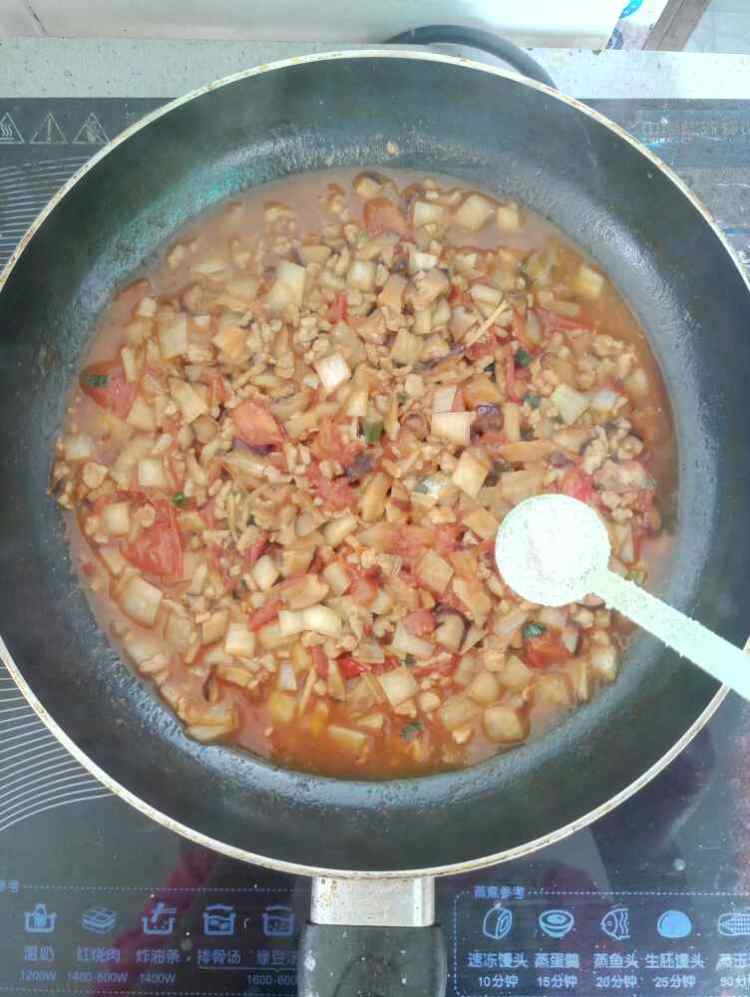 茄汁肉酱意粉＃圣诞美步骤9