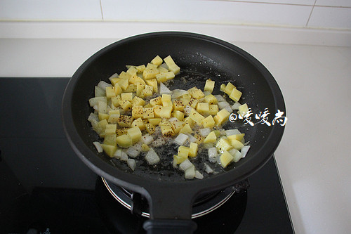 奶油蔬菜浓汤步骤5