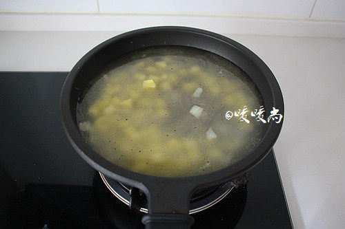 奶油蔬菜浓汤步骤6