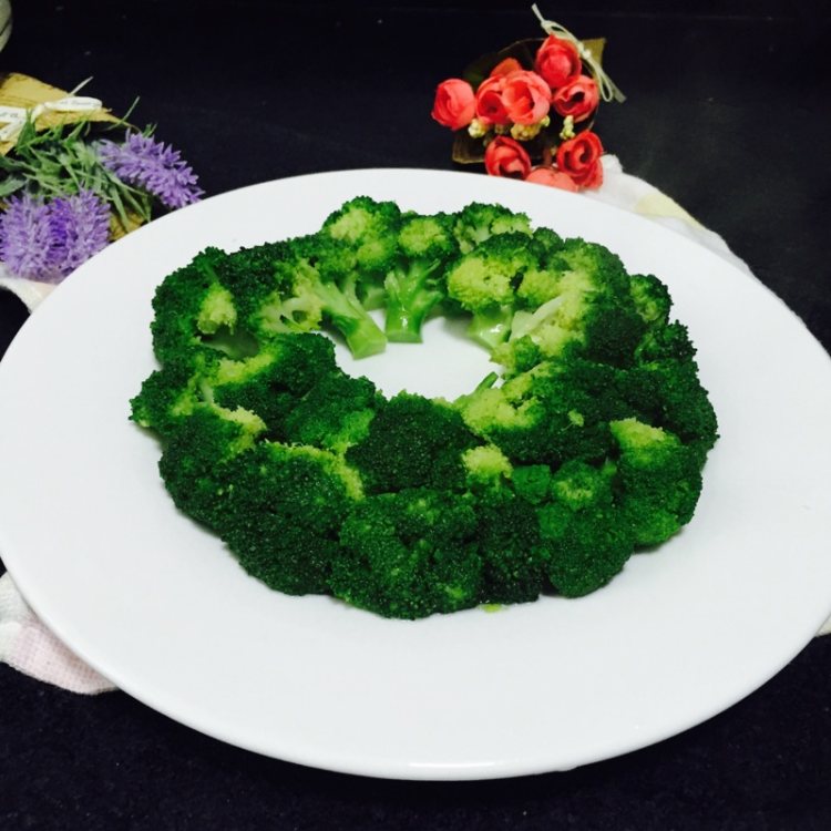西兰花杏鲍菇步骤11