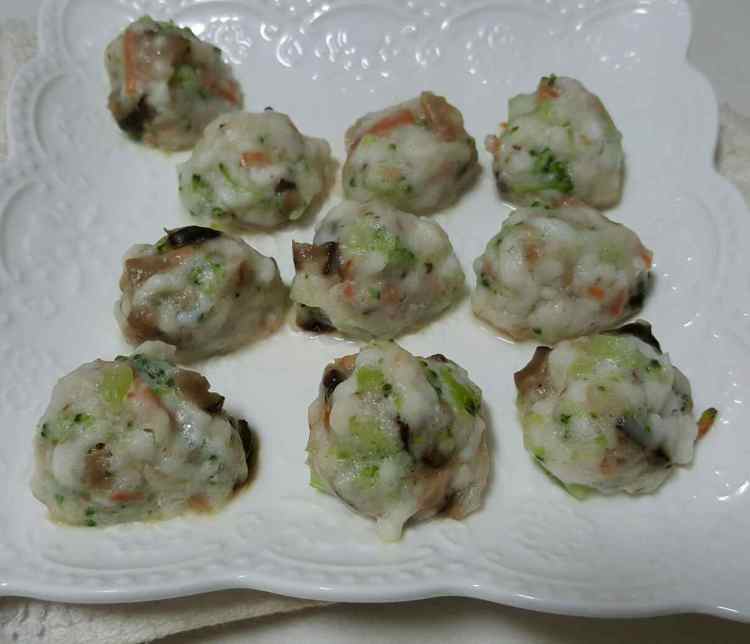 香菇海鱼丸步骤9