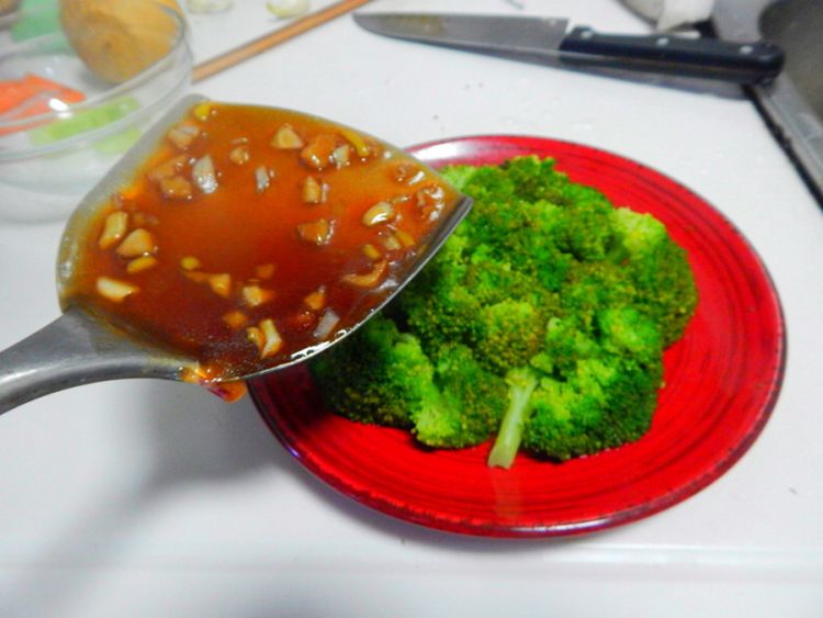 耗油西兰花步骤13