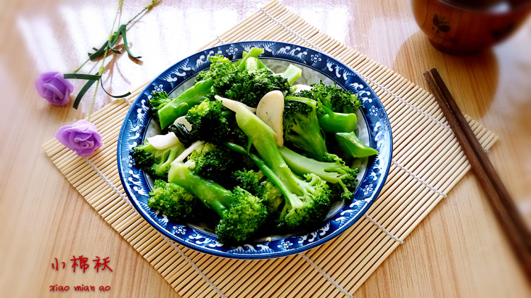 鸡汤西兰花步骤7