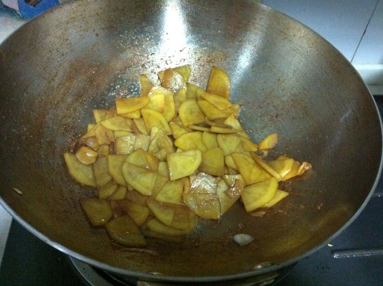 土豆扣西兰花步骤11