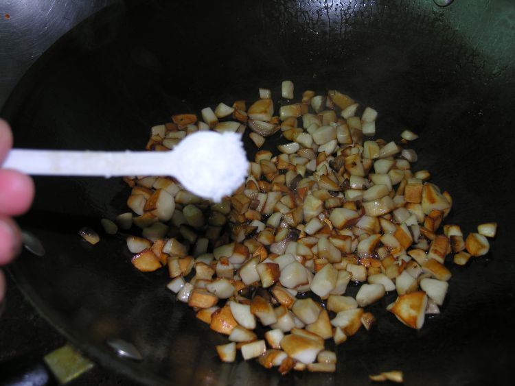 西兰花蘑菇焗饭步骤4