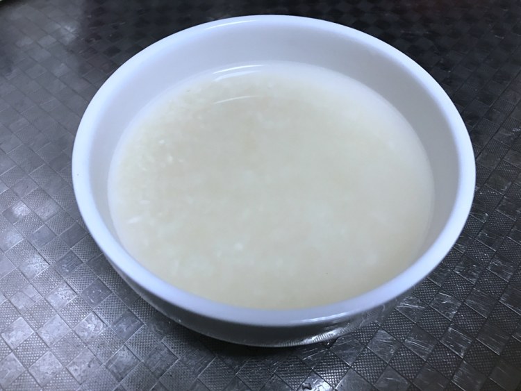 桂花苹果粥步骤2
