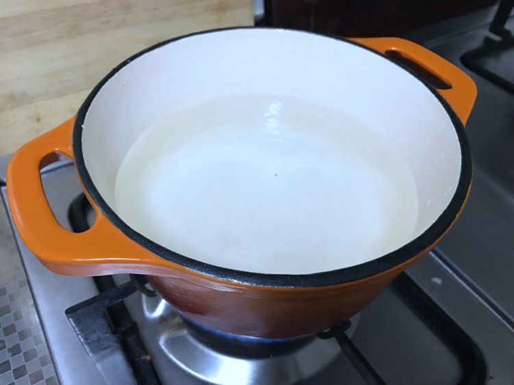 桂花苹果粥步骤3