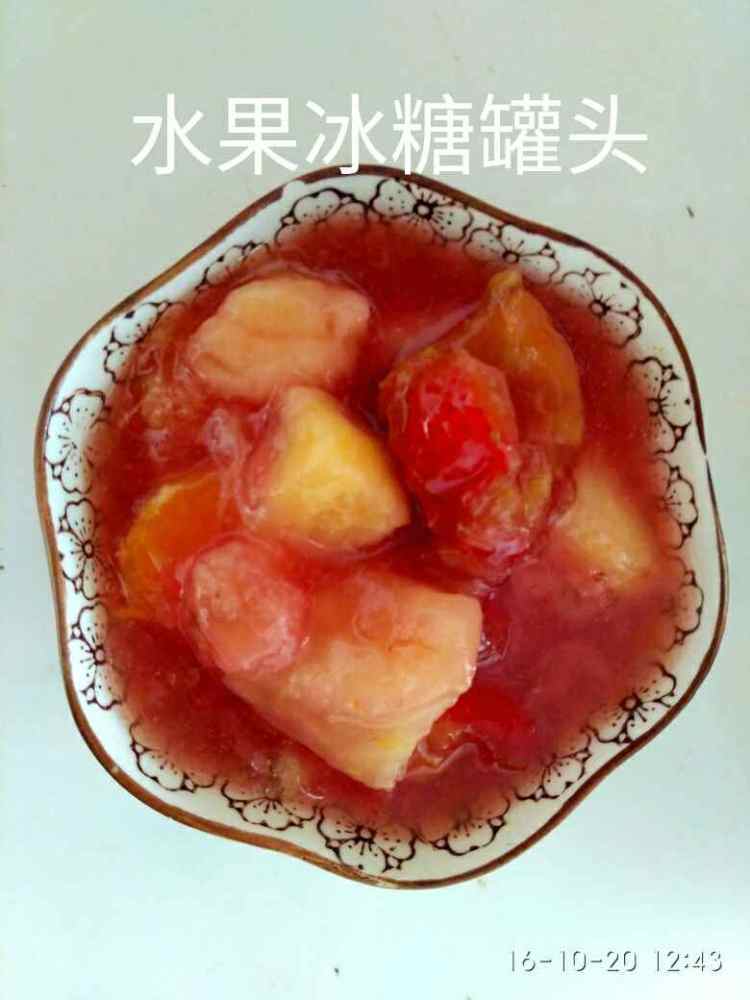 水果冰糖罐头步骤7