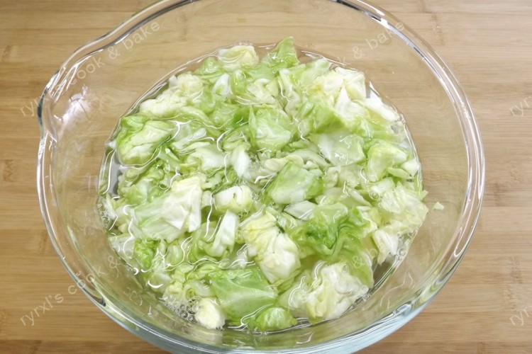 酸甜苹果卷心菜泡菜步骤4