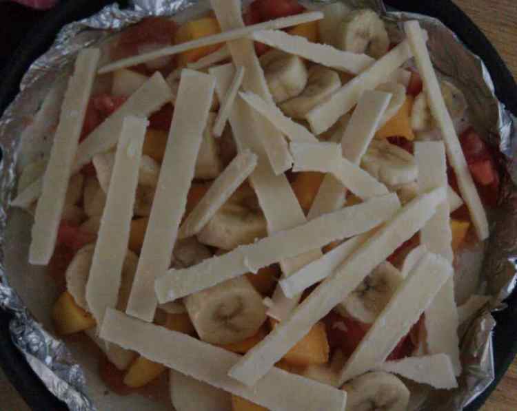 飞饼版水果披萨步骤7