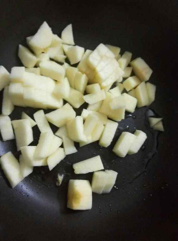 云吞皮版苹果派步骤5