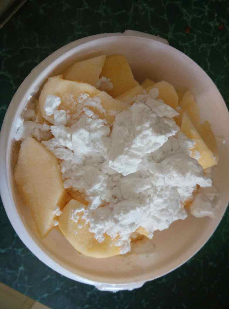 拔丝苹果 少糖版步骤2