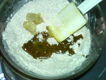 蜂蜜肉桂苹果司康步骤4