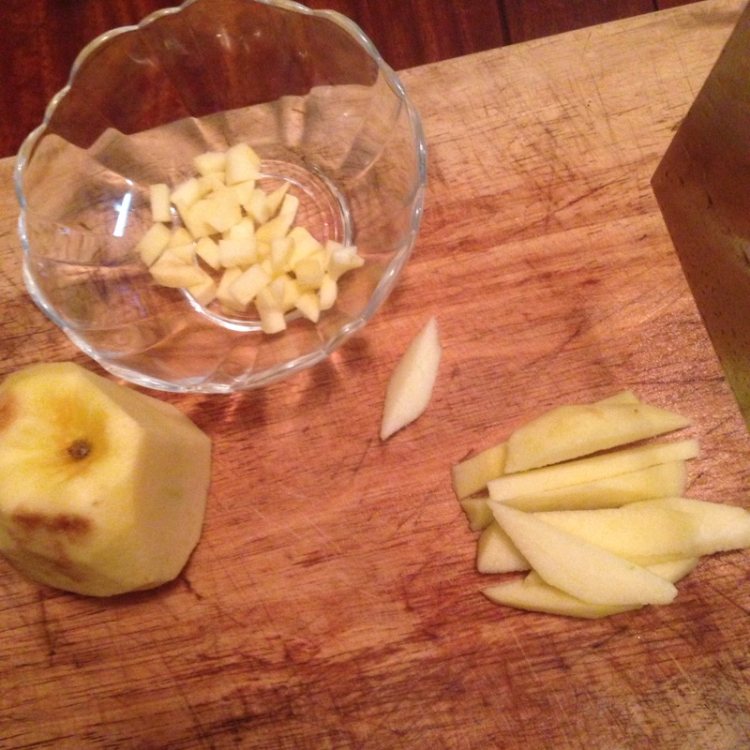 苹果肉桂麦芬步骤1