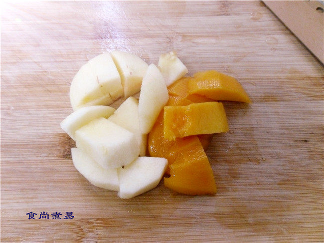 杂果奶昔步骤2