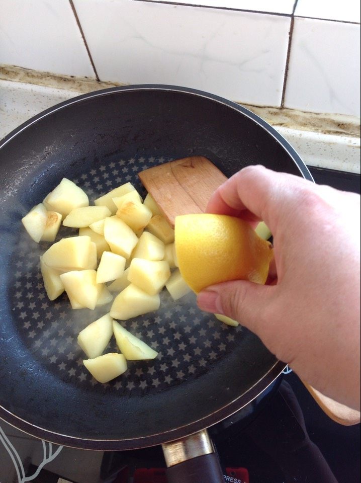 肉桂苹果面包布丁步骤11