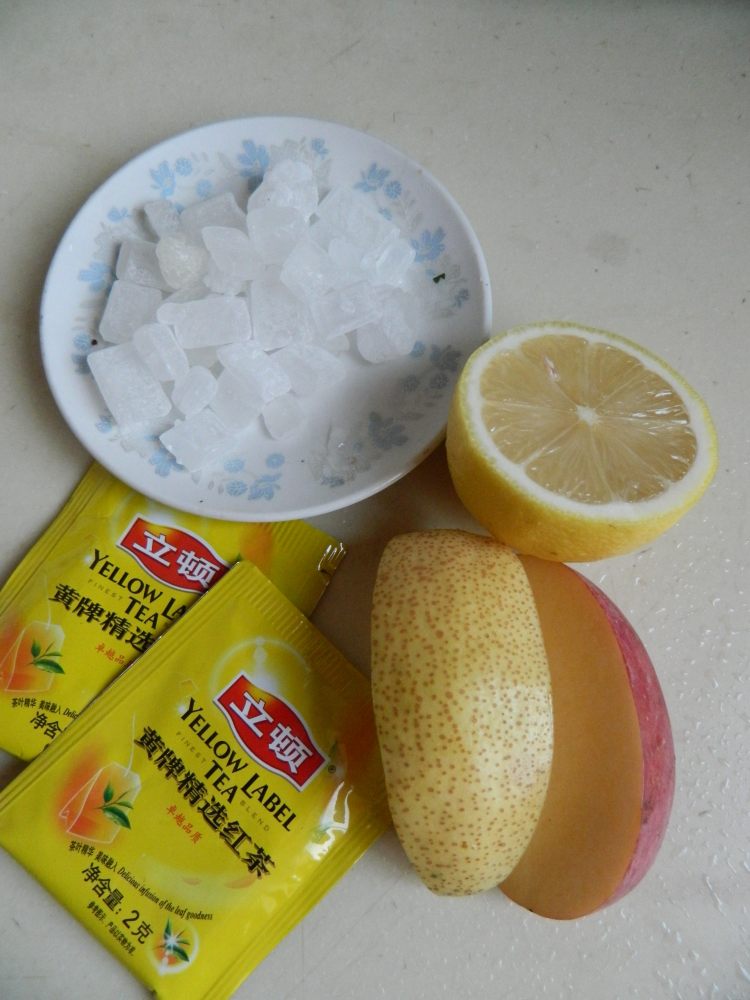 水果柠檬红茶步骤1