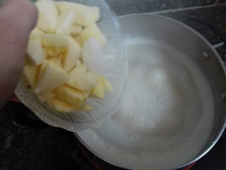 燕麦苹果粥步骤5