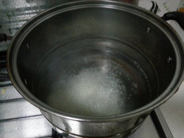 苹果梨米粥步骤4