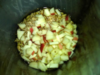 芝麻苹果豆浆步骤7