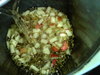 芝麻苹果豆浆步骤8