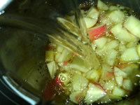 苹果圆白菜豆浆步骤8