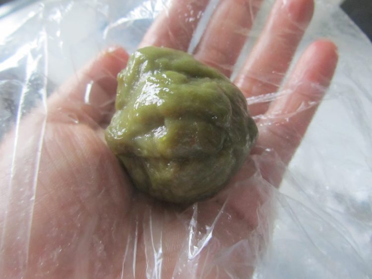 抹茶苹果糯米糍步骤13
