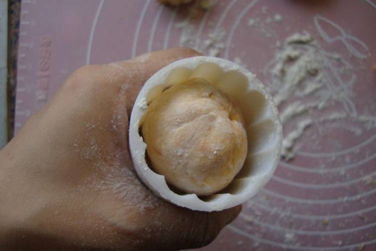 苹果馅南瓜月饼步骤9