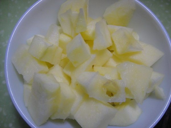 苹果绿豆沙步骤6