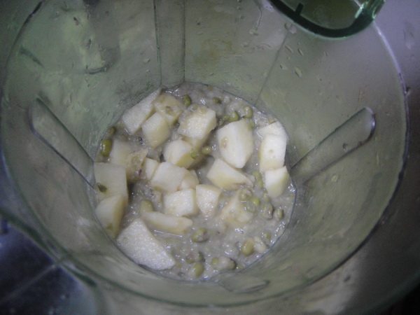 苹果绿豆沙步骤8