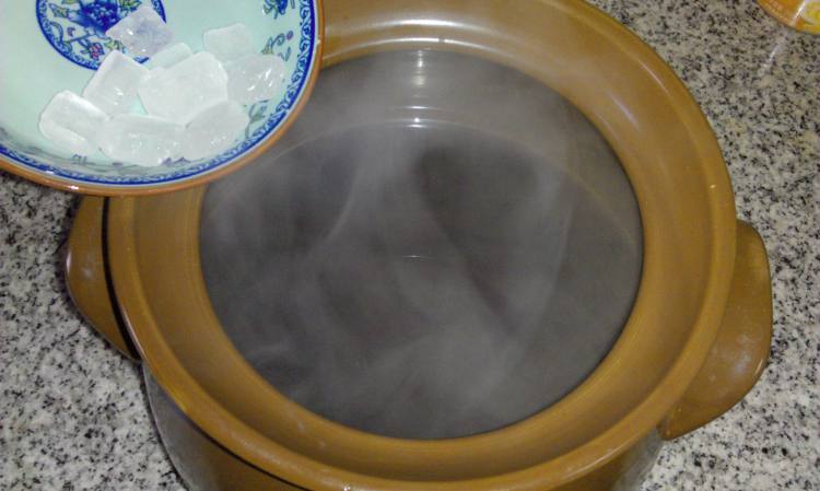 红豆黑米水果粥步骤8